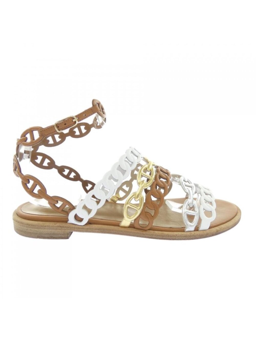 Hermes Sandals Brown